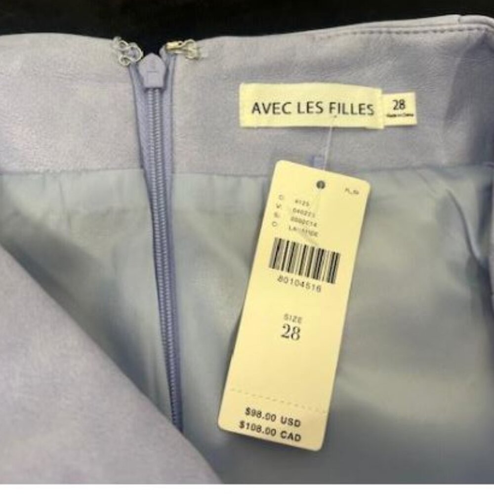 Avec Les Filles Mini Skort in Wisteria from Anthropologie - Size 28 - NWT - Picture 6 of 8